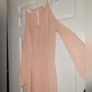 Peach dress
